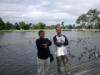 Feeding the ducks in Christchurch