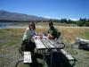 Picnic at Lake Tekapo